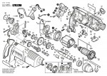 Bosch 0 601 17A 603 Gsb 18-2 Re Percussion Drill 230 V / Eu Spare Parts